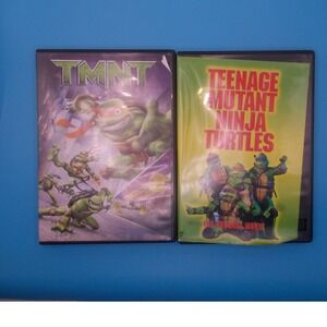 Teenage Mutant Ninja Turtles TMNT 2 DVD Lot Original Movie 1990 & 2007 CGI Movie